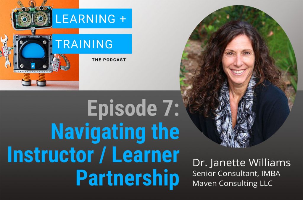 Navigating the Instuctor/Learner Partnership Podcast Episode